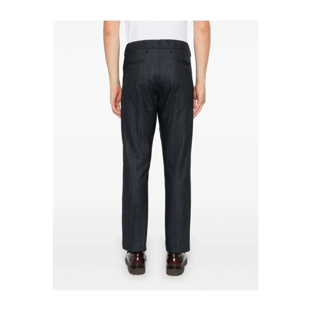 Herno Slim Fit Broek Blue Heren