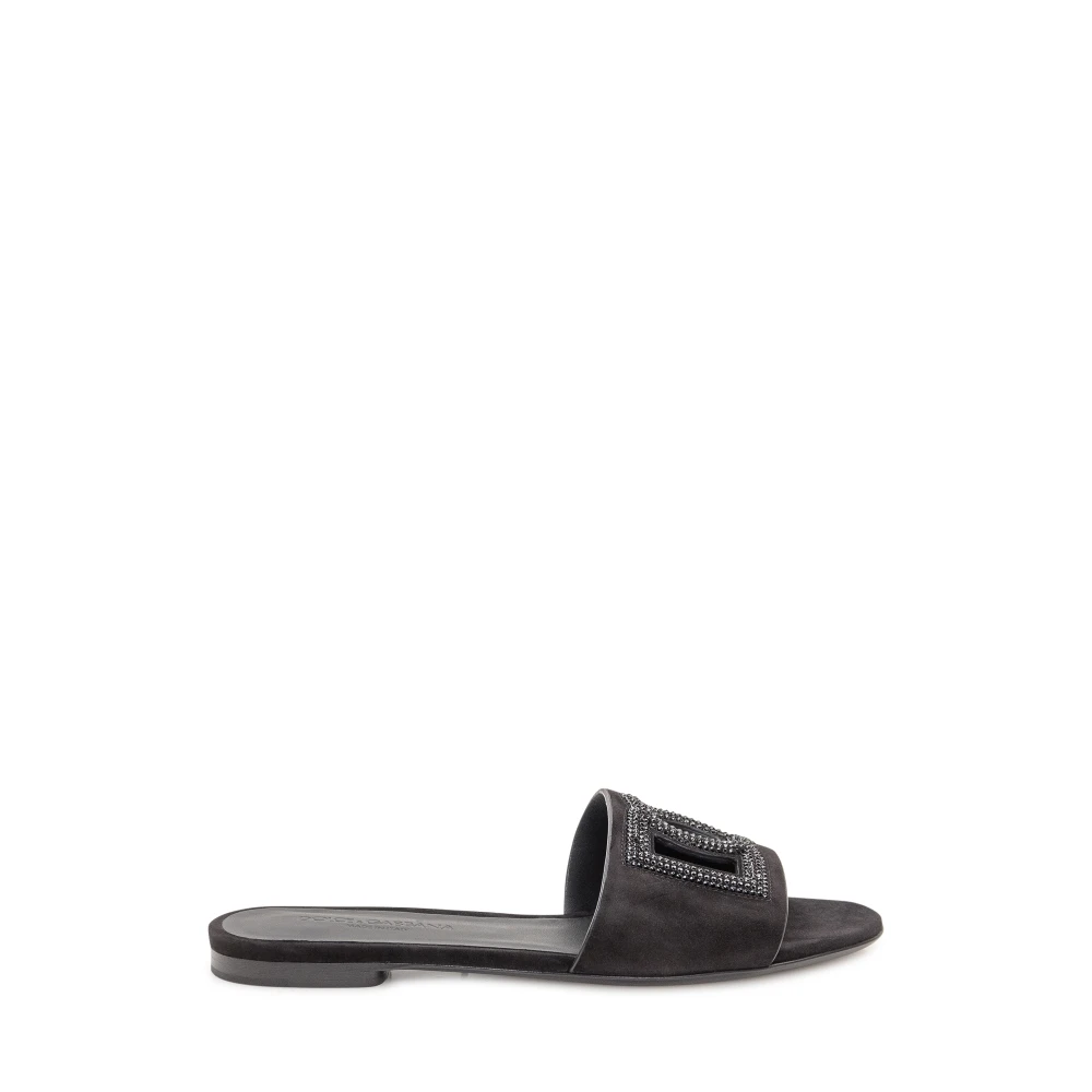 Dolce & Gabbana Damen Schwarz Schuhe, K, 39 Eugröße: