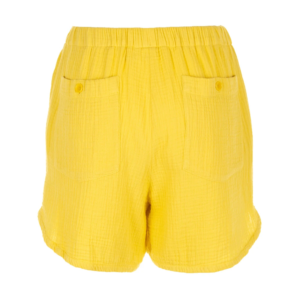 Hartford Short Shorts Yellow Dames