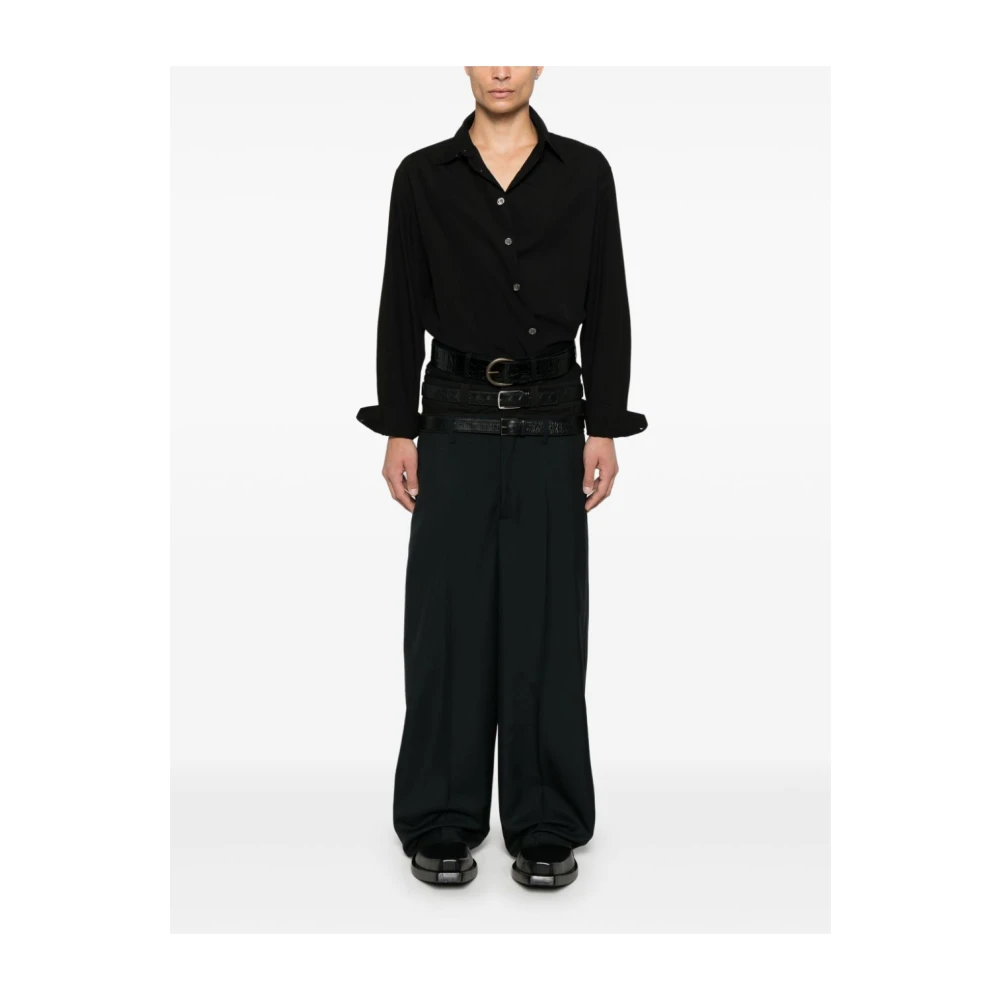 Balenciaga Stijlvolle Broek Black Heren