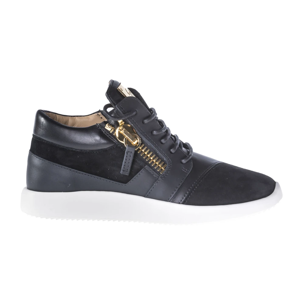 Giuseppe Zanotti Logo Plaque Mini Plaat Dames Schoenen Zwart
