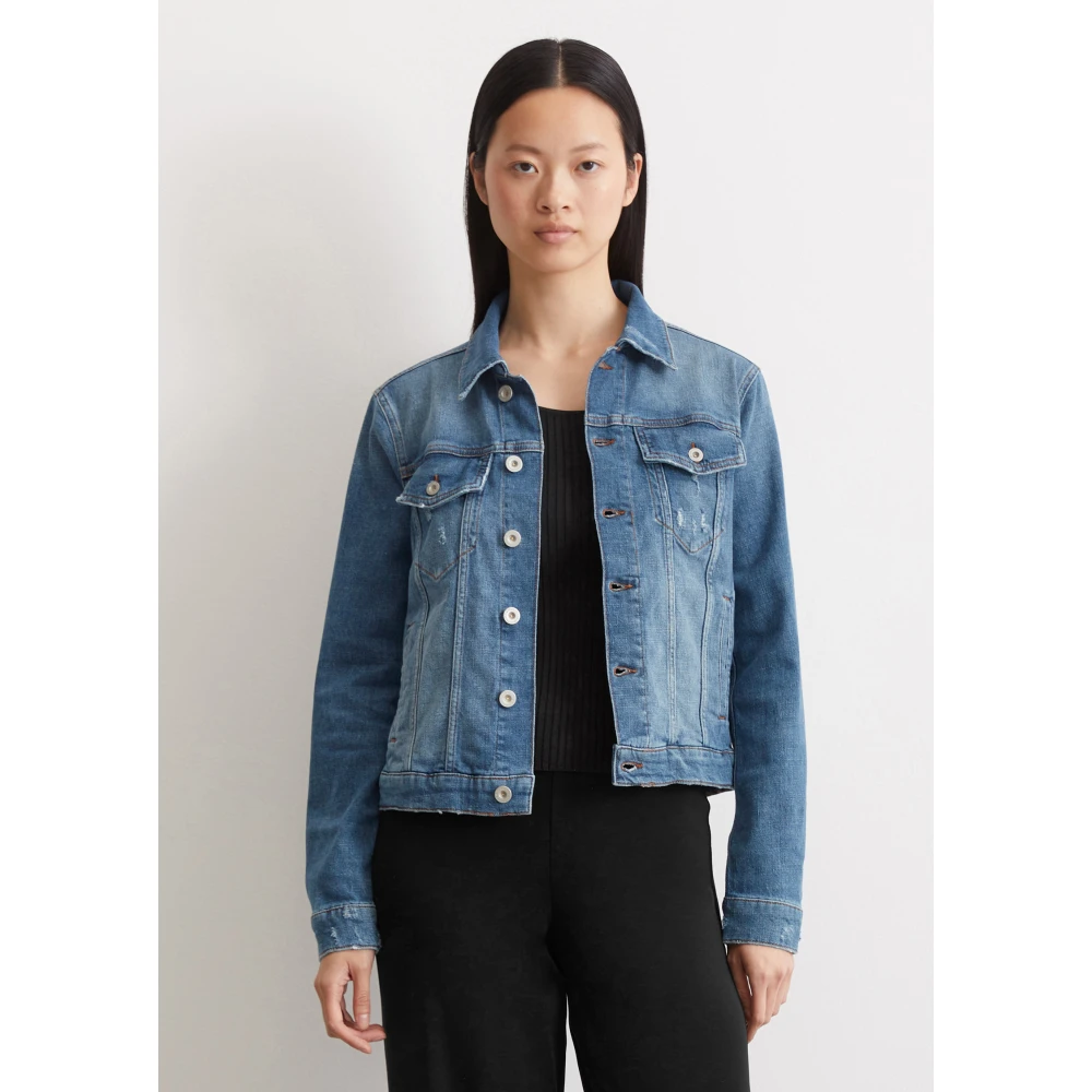 Marc O'Polo Gewone spijkerjas Blue Dames