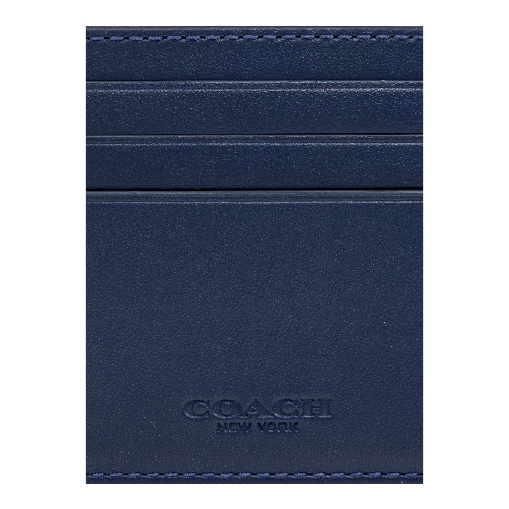 Coach Kaartendoos met Logo Blue Heren