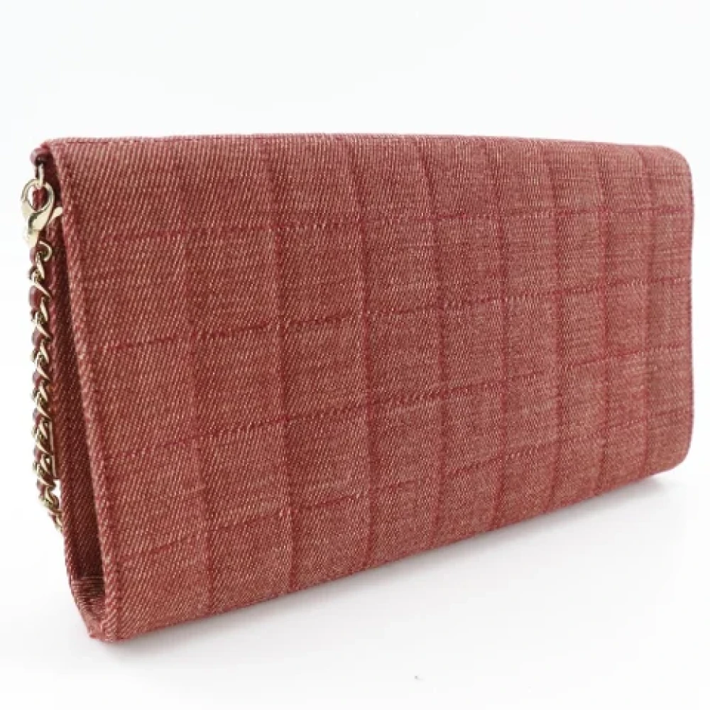 Chanel Vintage Pre-owned Fabric chanel-bags Pink Dames