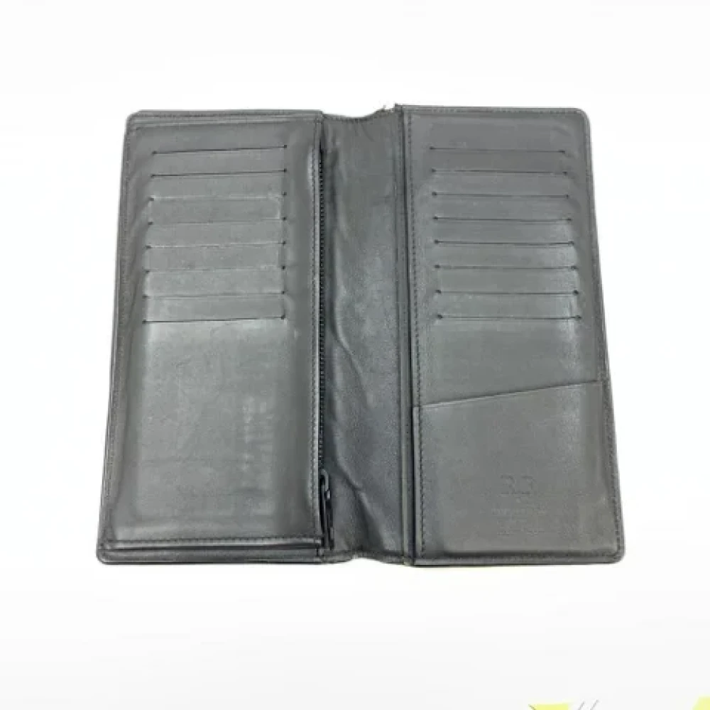 Louis Vuitton Vintage Pre-owned Leather wallets Black Heren