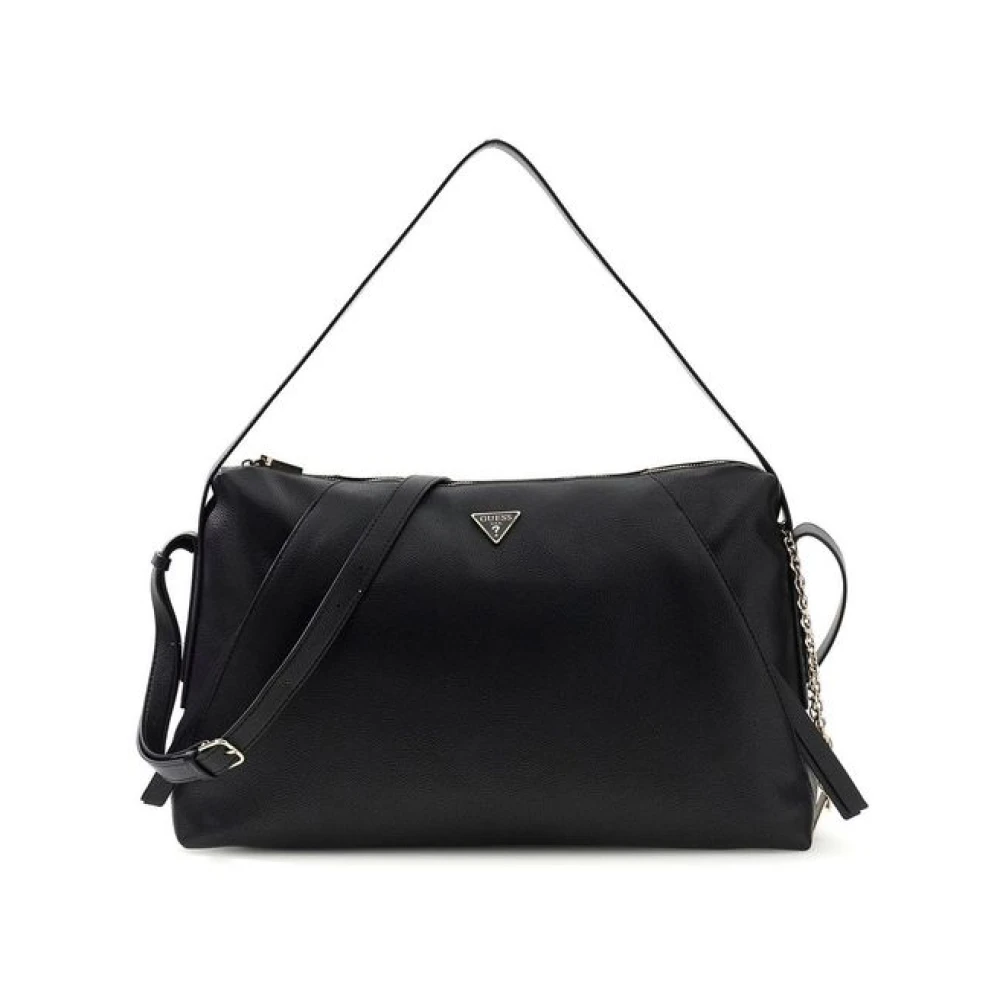 Guess Black Devon Large Shoulder Bag - Female - Shoulder Bags - One Size - Bags