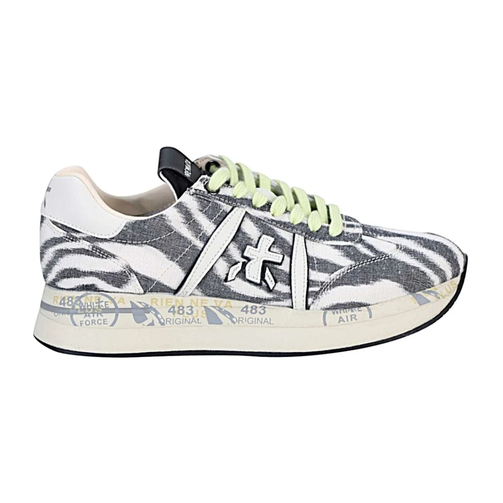 Premiata Women's Multicolor Sneakers, 4 Uk, Casual Trainers For Everyday Wear