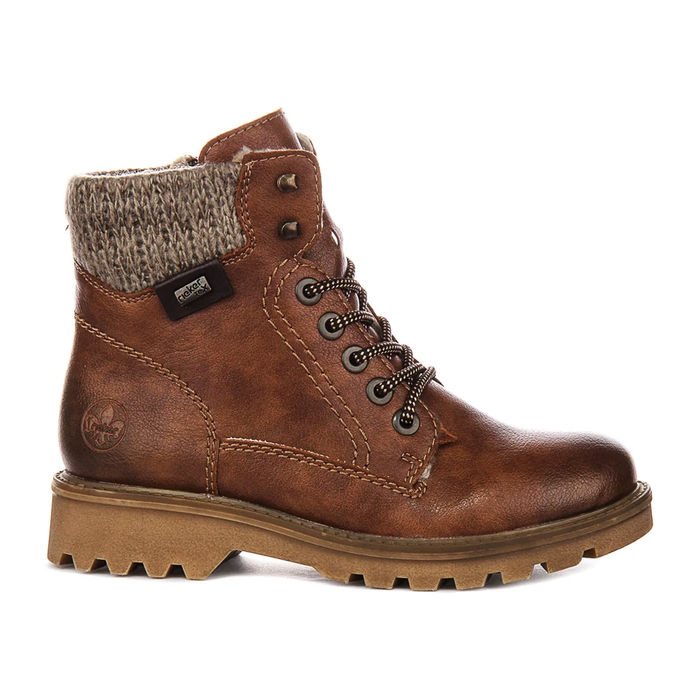 Rieker Women's Tan 'Ampleforth' Ankle Boots In | Size: 6.5 - Image 8