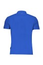 polo-bleu-a-manches-courtes