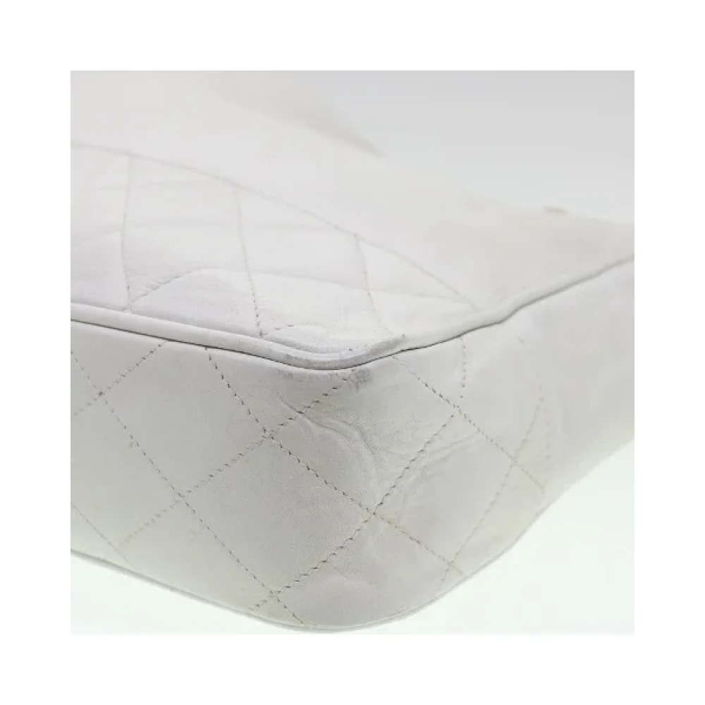 Chanel Vintage Pre-owned Canvas chanel-bags White Dames