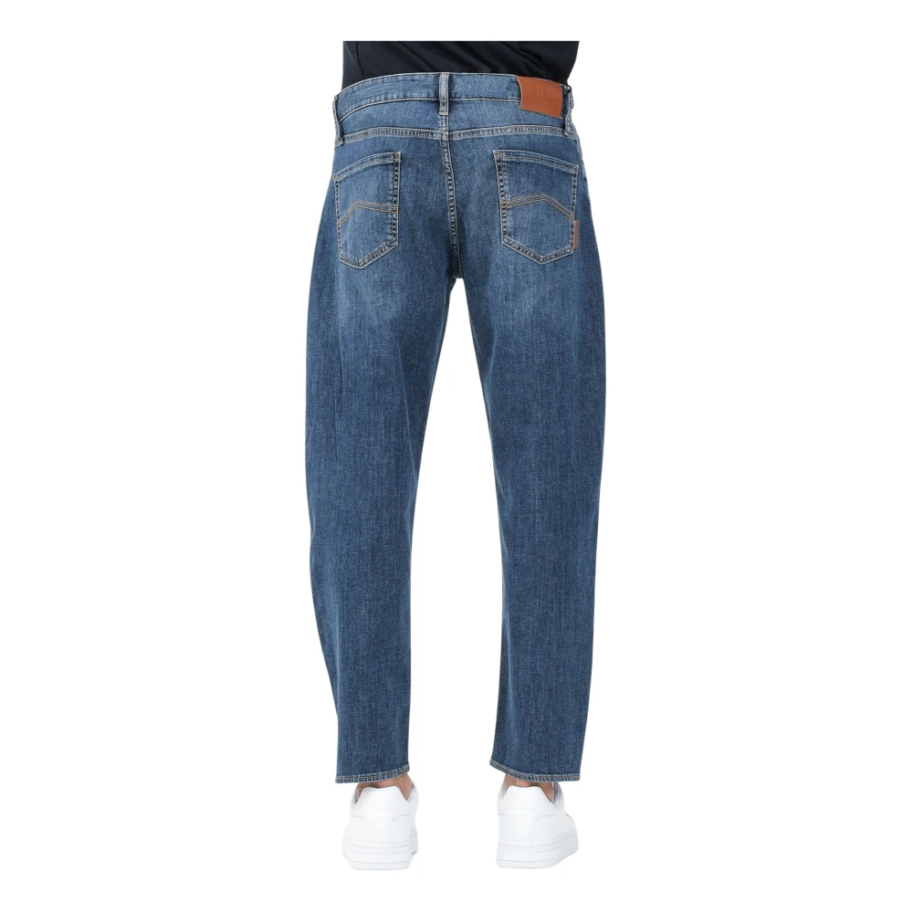 Armani Exchange Heren Regular Fit Denim Jeans Blue Heren