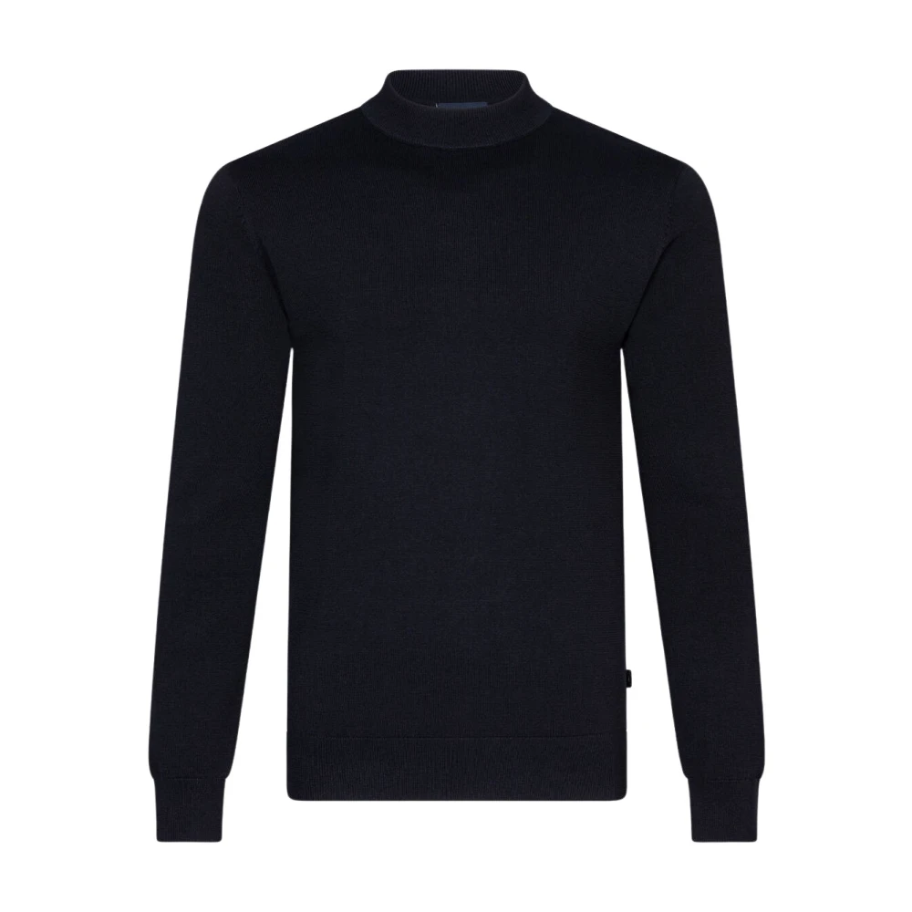 Cavallaro Turtle Neck Pullover Black Heren
