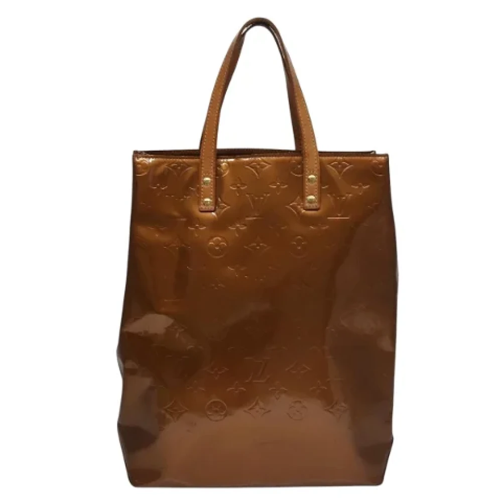 Louis Vuitton Vintage Pre-owned Leather totes Brown Dames