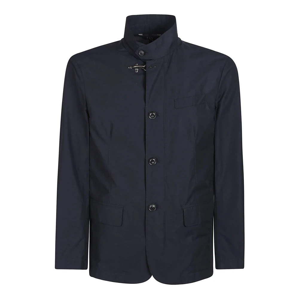 Fay Stijlvolle Duty Jas Blue Heren
