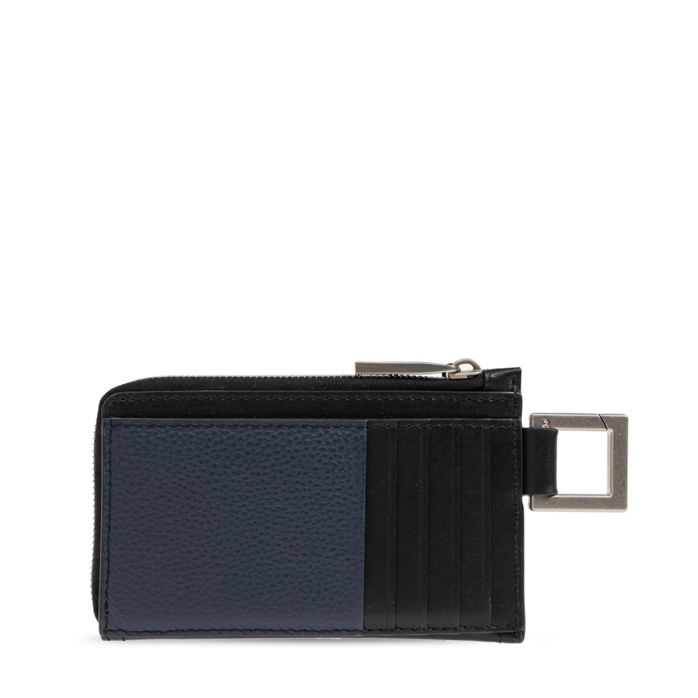Jacquemus Kaarthouder met sleutelhanger Black Heren