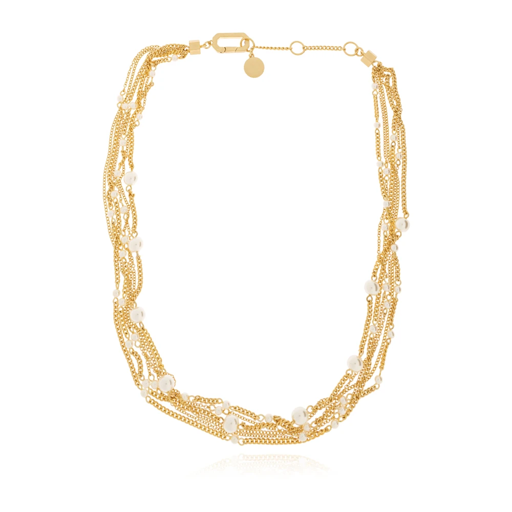 Allsaints Mujer Amarillo - Collar De Perlas De Cristal - Accessories - One Size