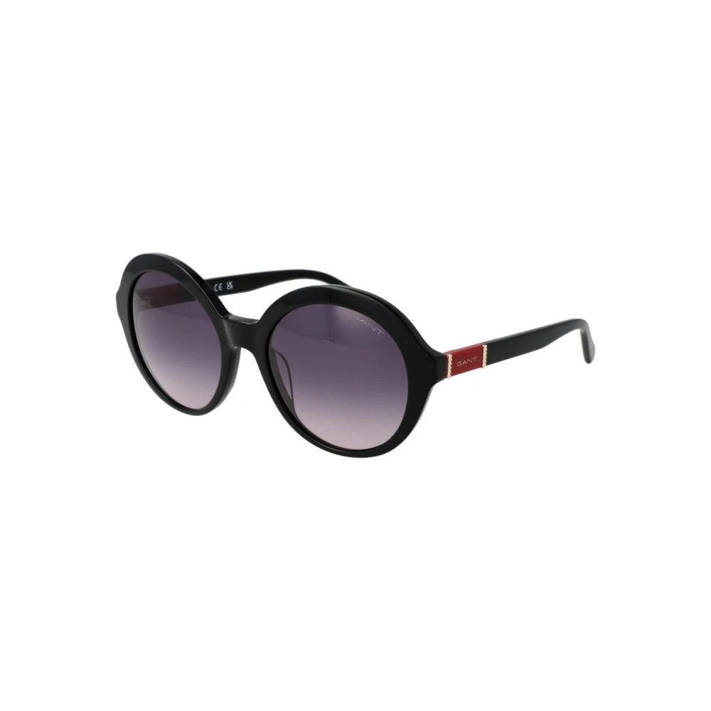 Gant Women's Black Modern Round Gradient Sunglasses With Uv Protection - Sunglasses - One Size - Accessories