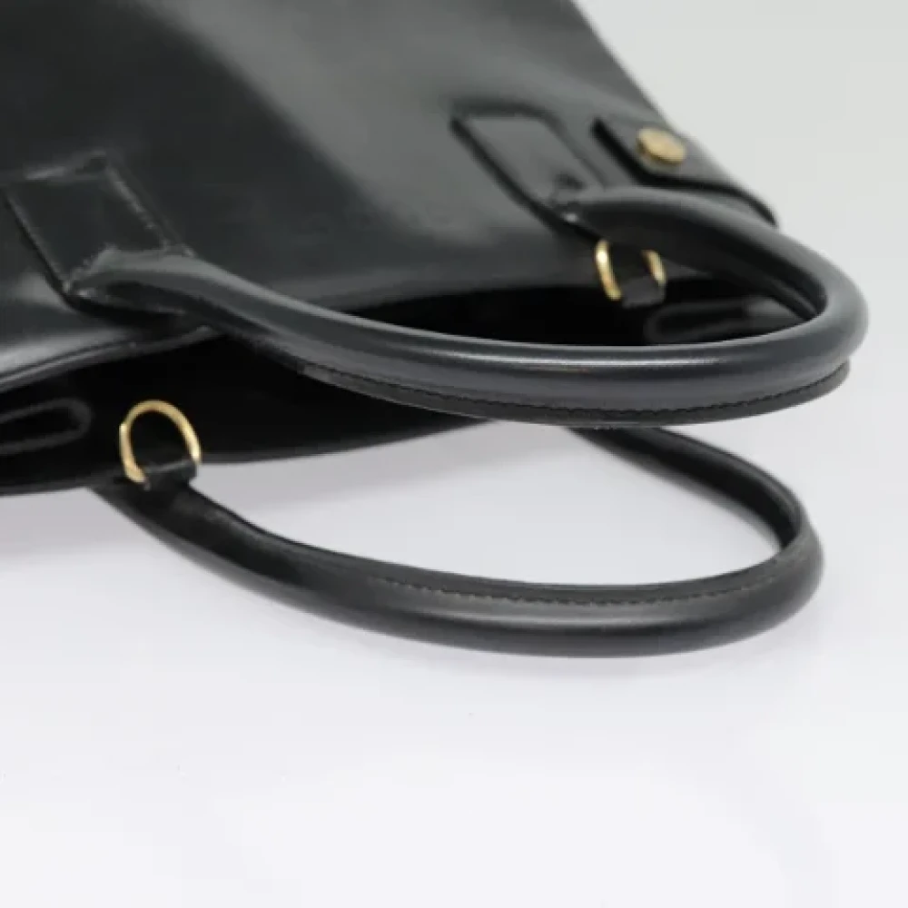 Gucci Vintage Pre-owned Leather handbags Black Dames
