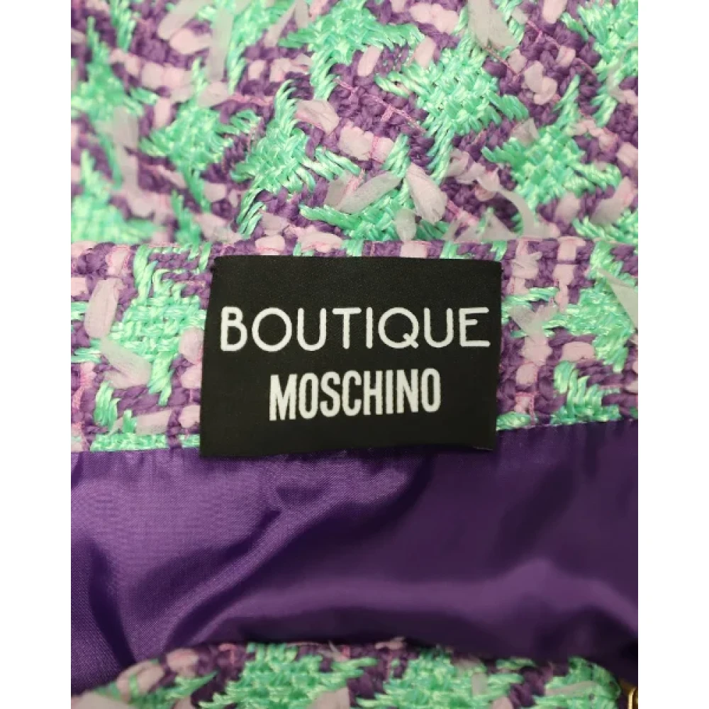Moschino Pre-Owned Pre-owned Wool bottoms Multicolor Dames