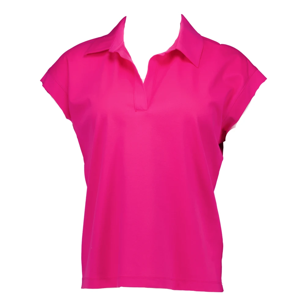 Desoto Fiona Roze Polo Shirt Pink Dames