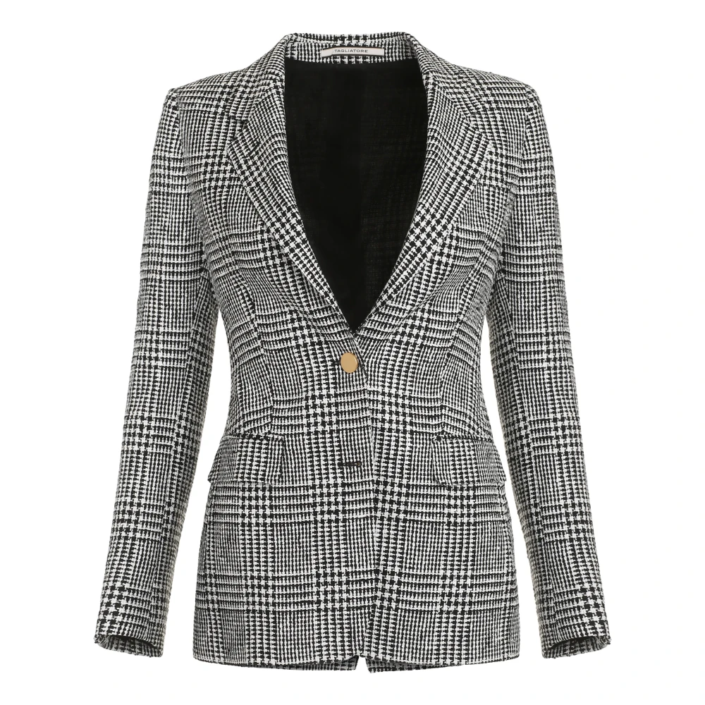 Tagliatore J-Parigi Single-breasted two-button jas Black Dames