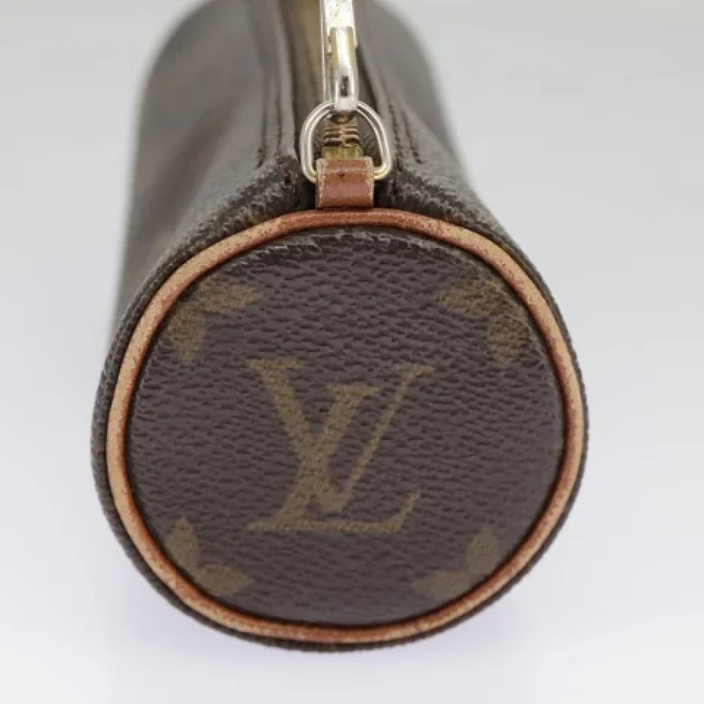 Louis Vuitton Vintage Pre-owned Canvas clutches Brown Dames