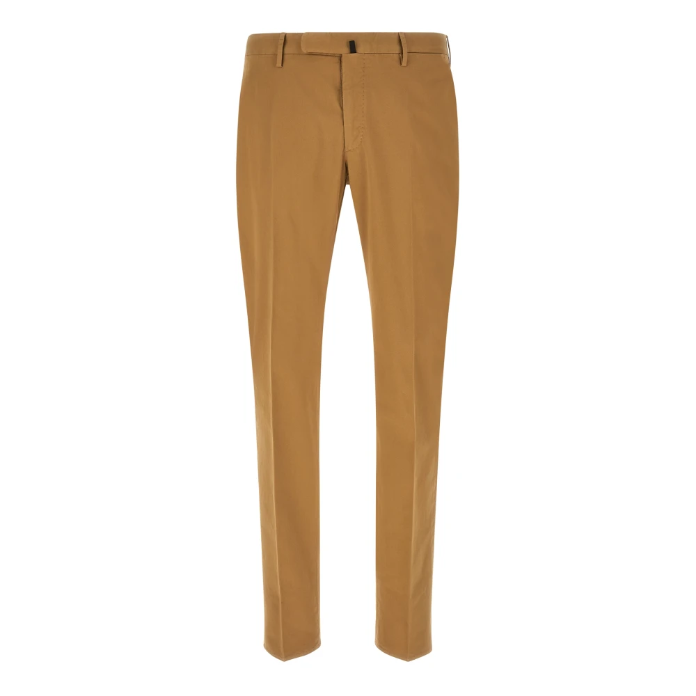 Incotex Men's Brown Chinos, 2XL, Modello 30 Trousers