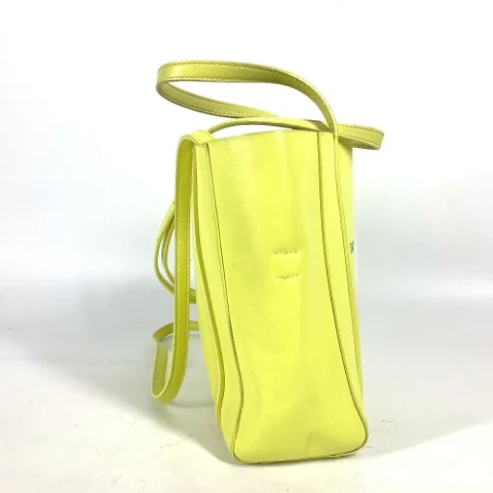Balenciaga Vintage Pre-owned Leather balenciaga-bags Yellow Dames