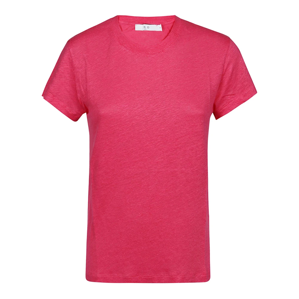 IRO Stijlvolle Fushia Third T-Shirt Vrouwen Pink Dames