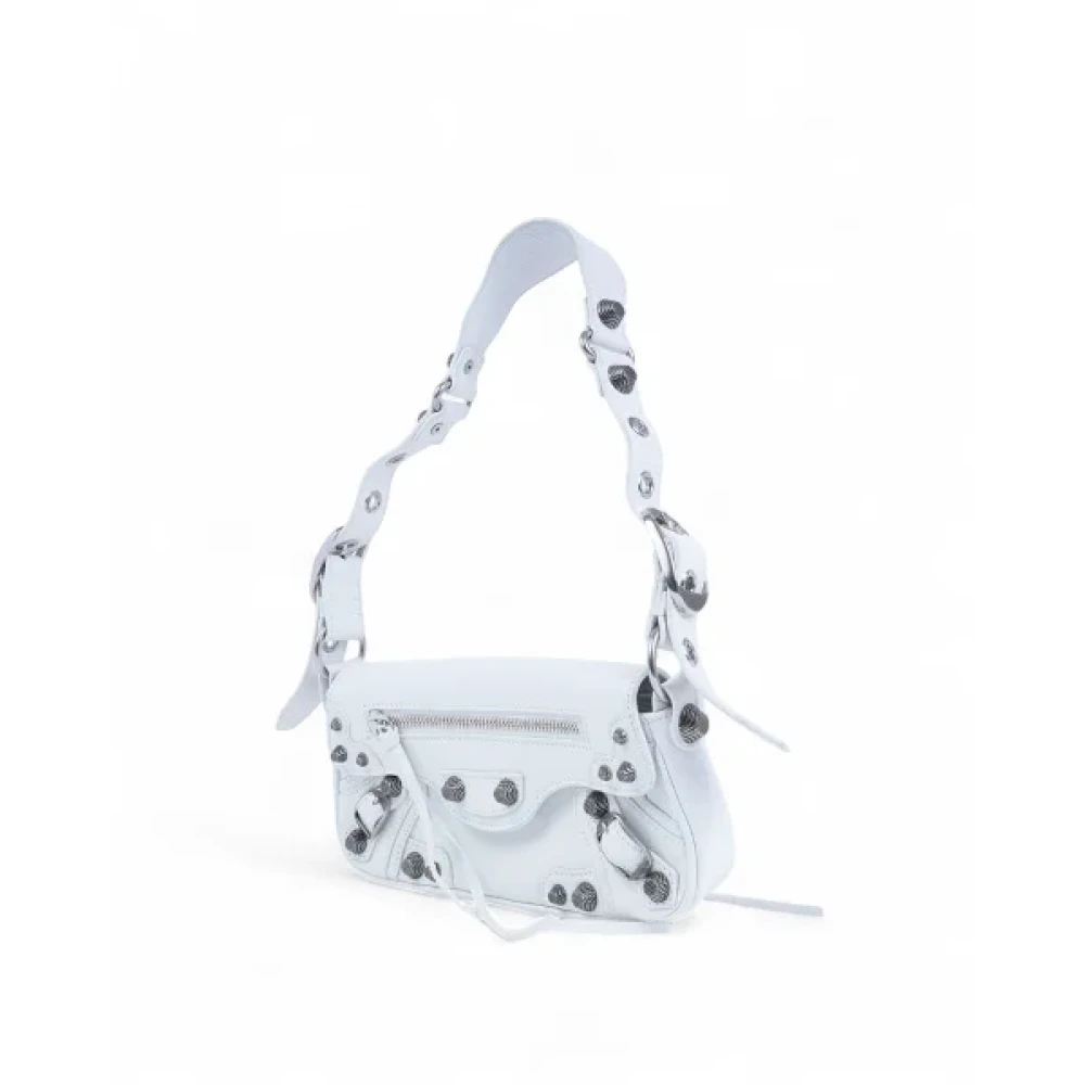 Balenciaga Vintage Pre-owned Leather handbags White Dames