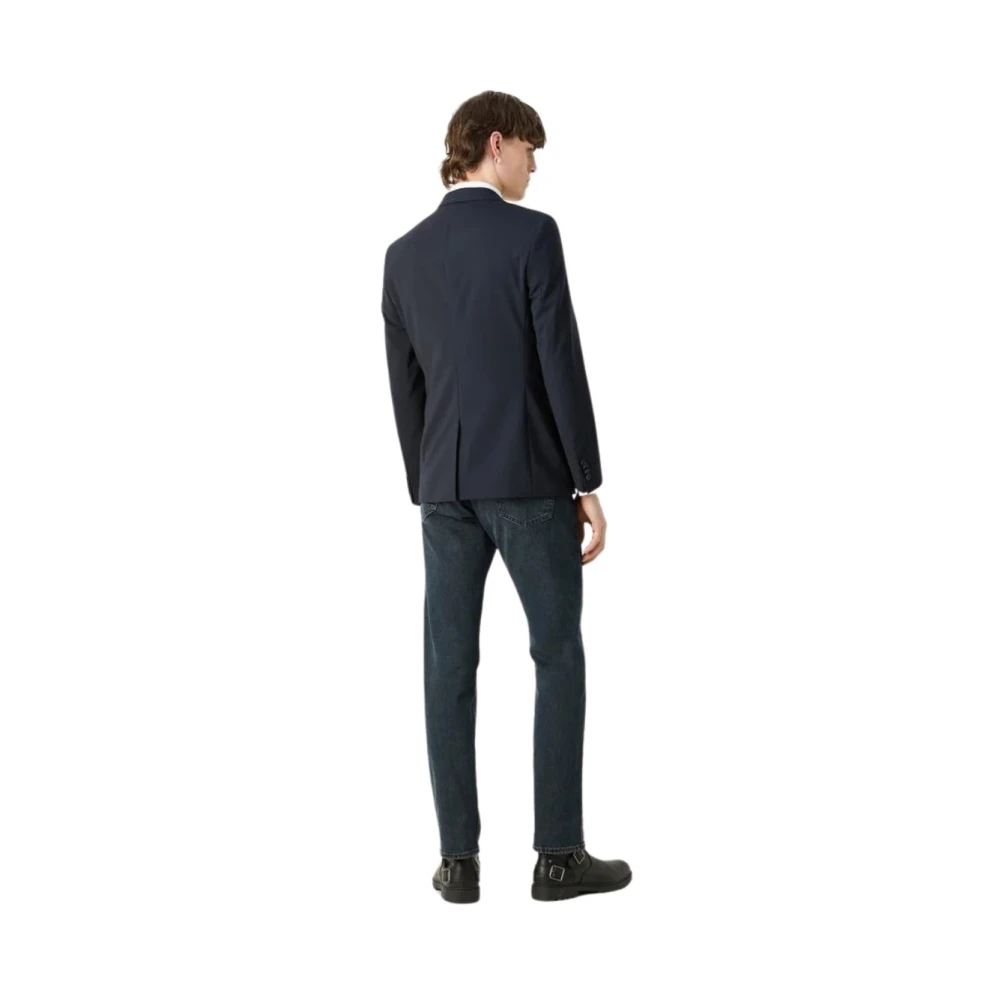 Hugo Boss Stijlvolle Houston Jas Blue Heren