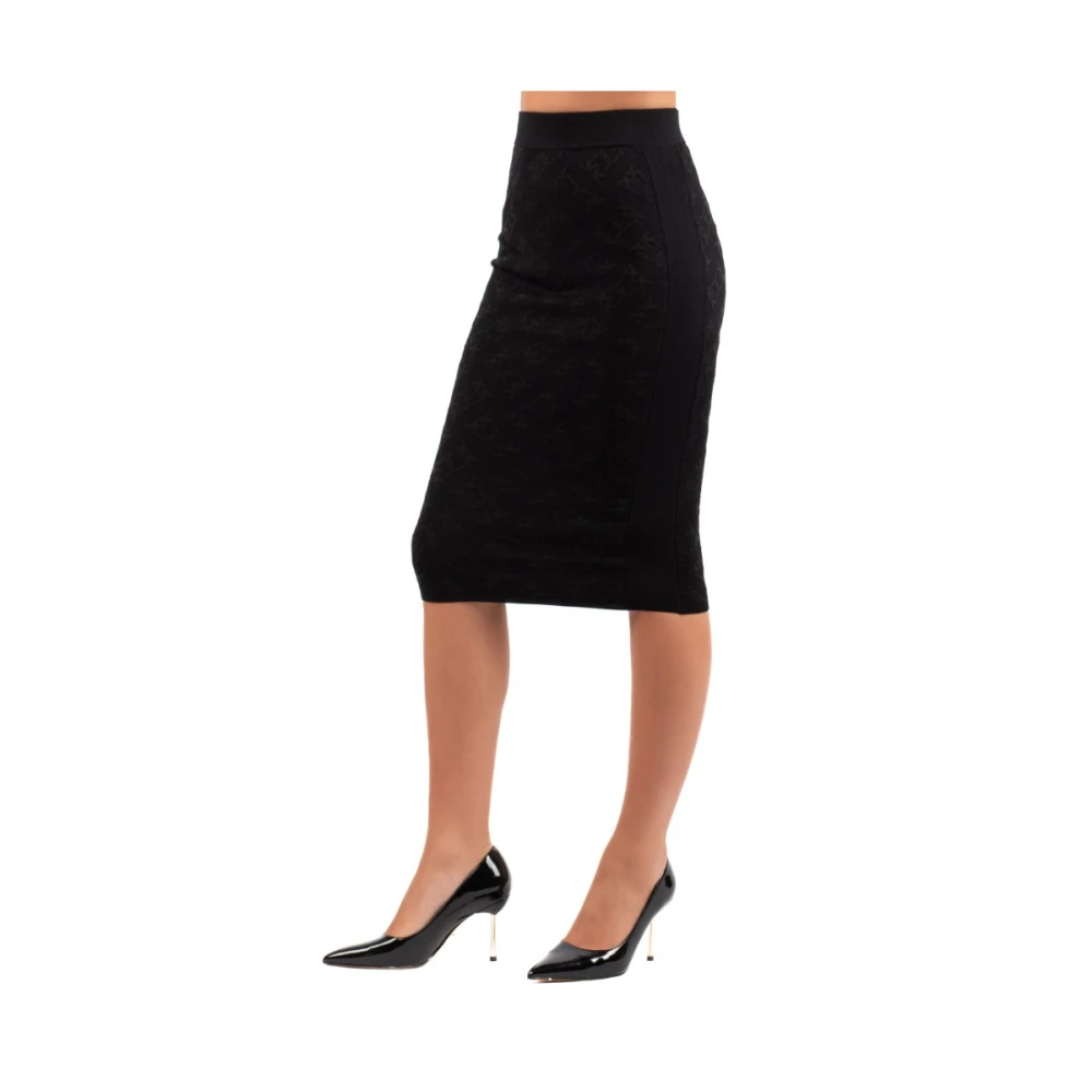 pinko Stijlvolle Roze Rok Black Dames