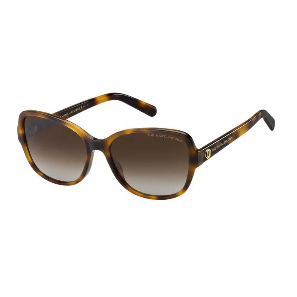 Marc Jacobs Stijlvolle zonnebril voor modieuze vrouwen Brown Dames