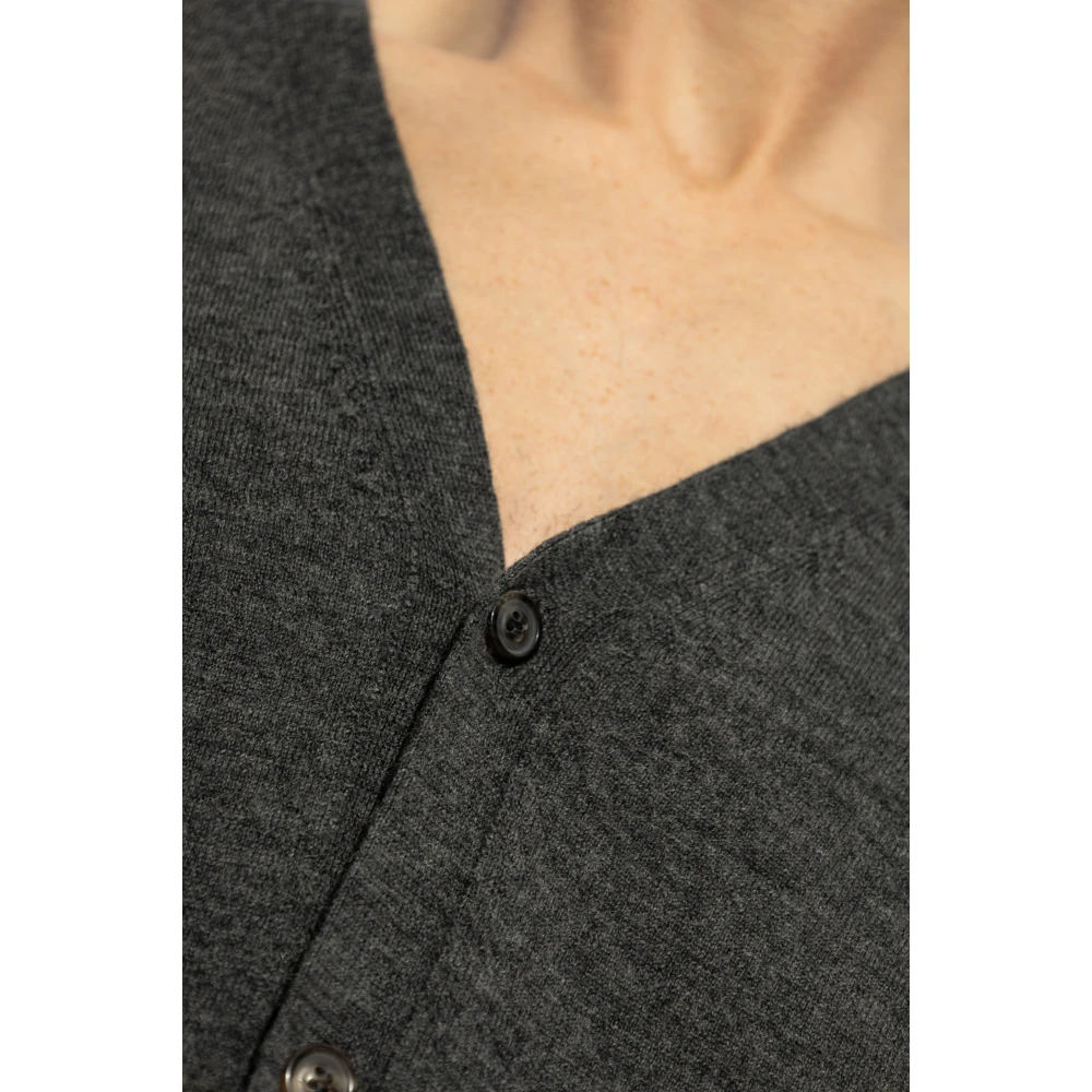 Maison Margiela Wollen vest Gray Heren