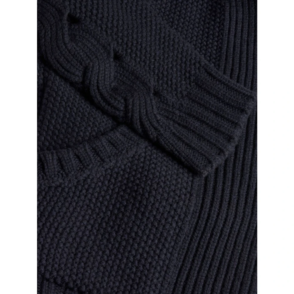ETRO Gebreide hoodie truien voor mannen Blue Heren