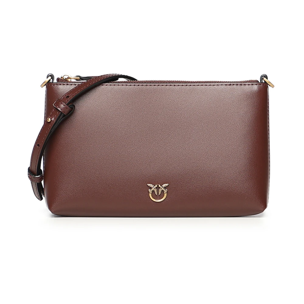 Pinko Women's Purple Shoulder Bags, One Size, Flat Horizontal Pochette