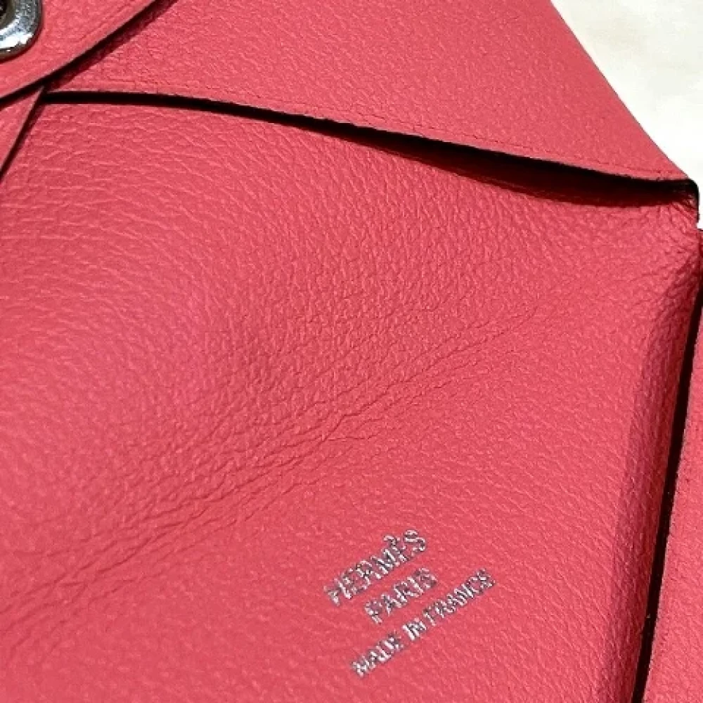 Hermès Vintage Pre-owned Leather wallets Pink Dames