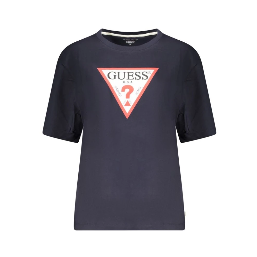 Guess - Tops > T-Shirts - Blue - Guess - Modalova