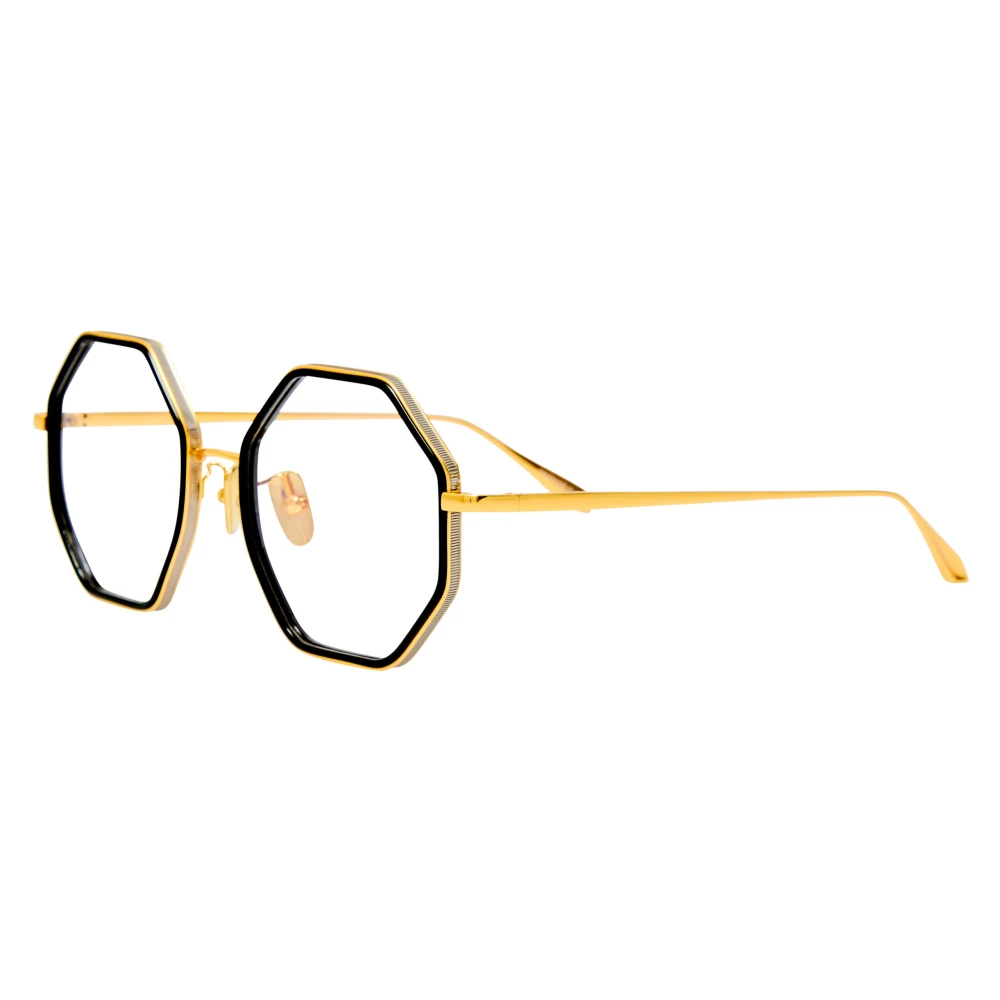 Linda Farrow Yellow Glasses, Unisex, 54 Mm, Lfl