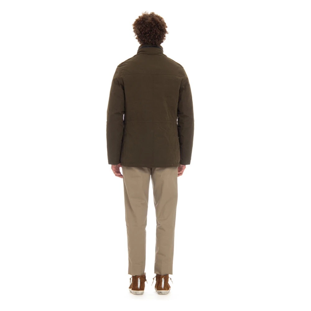 Sealup Groene Winterjas met Capuchon Green Heren