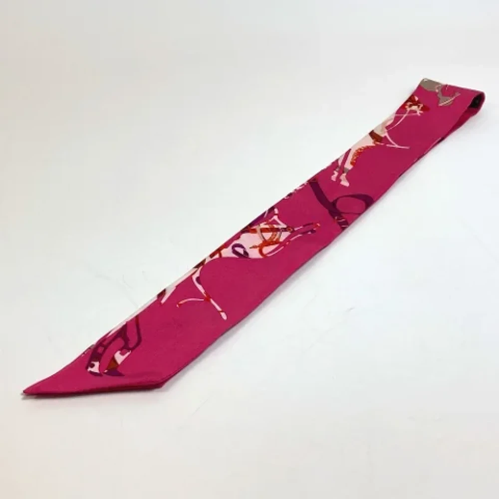 Hermès Vintage Pre-owned Fabric scarves Pink Dames