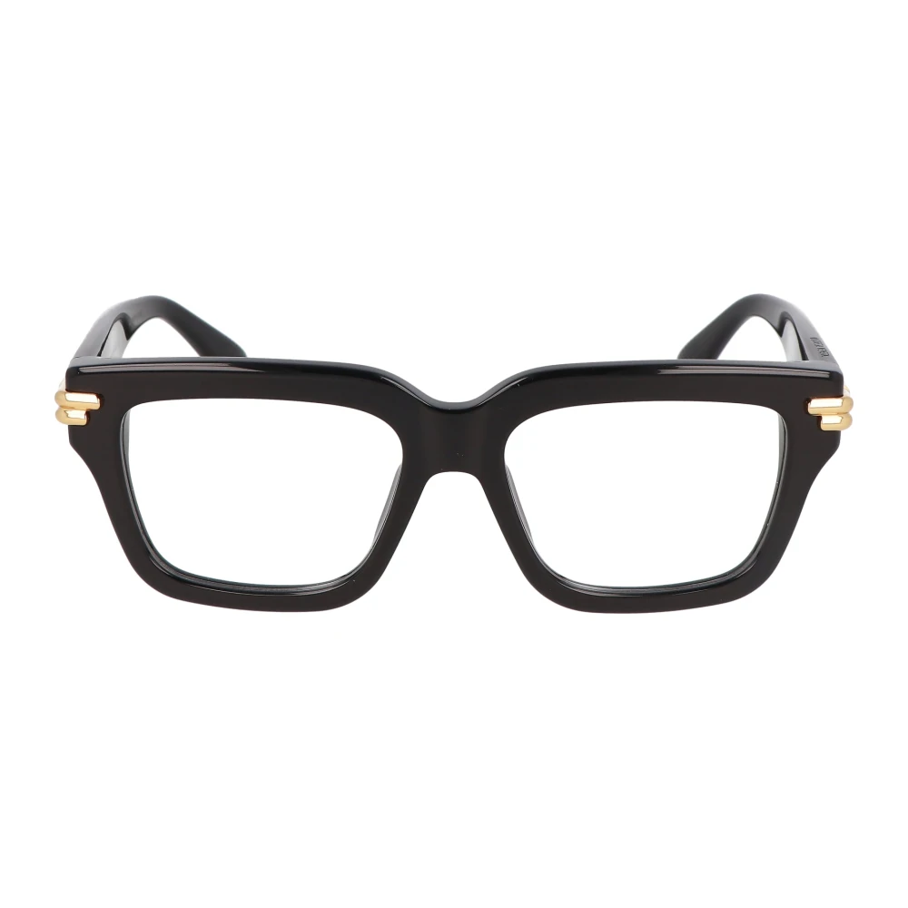 Bottega Veneta Onregelmatige acetaatbrilmontuur model Black Unisex