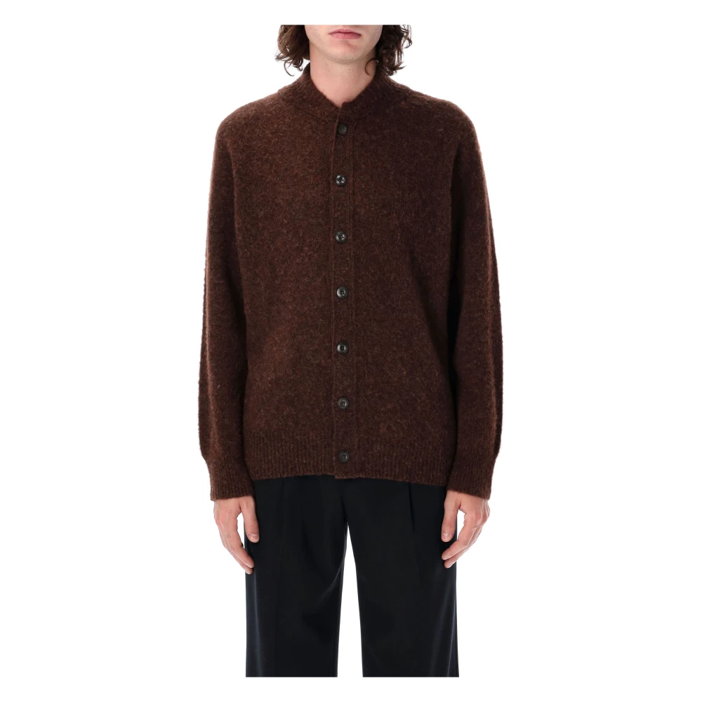 Howlin' Bruine Gebreide Four Eyes Vest Brown Heren
