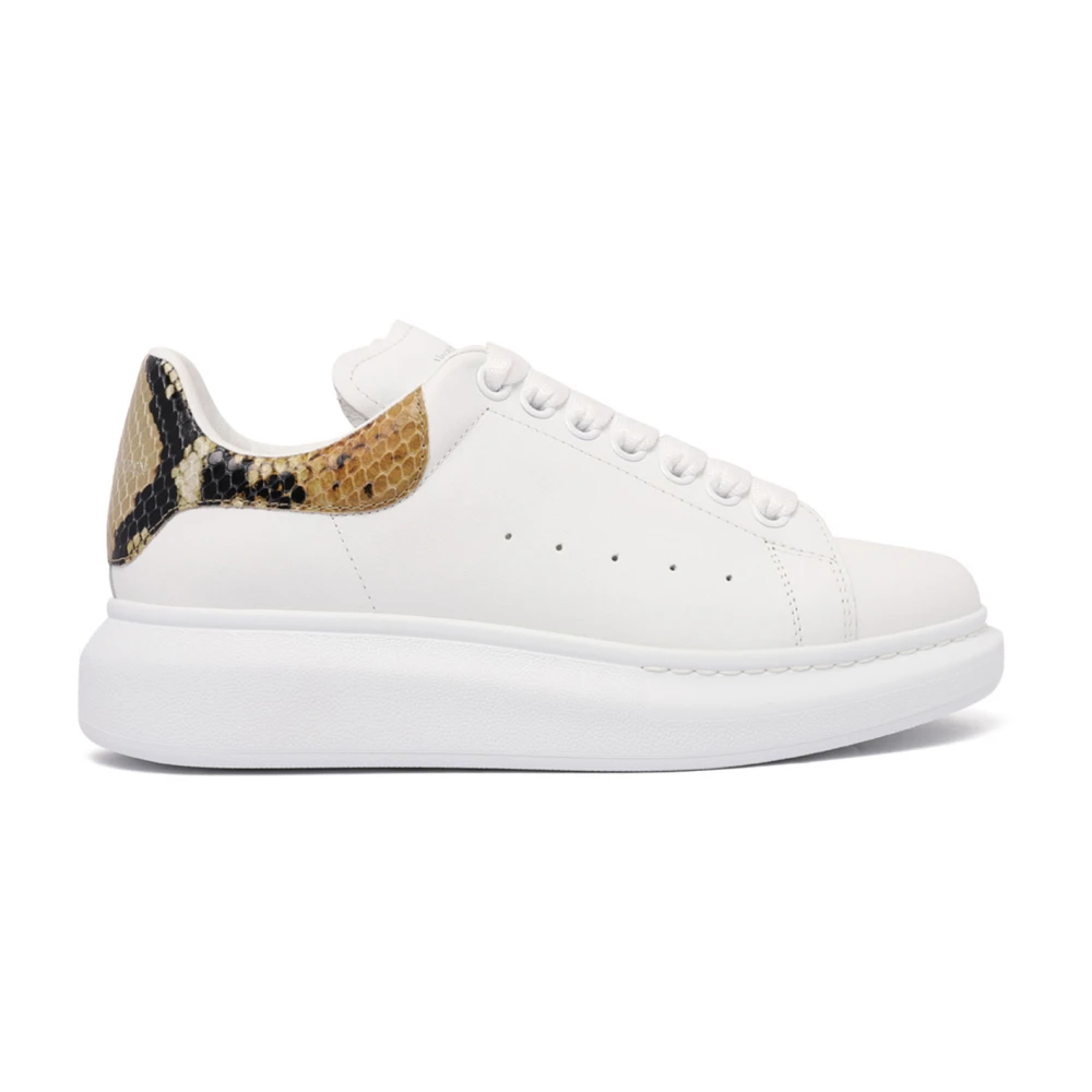 Alexander Mcqueen Women's White Sneakers, 2 Uk, Oversized Trainers