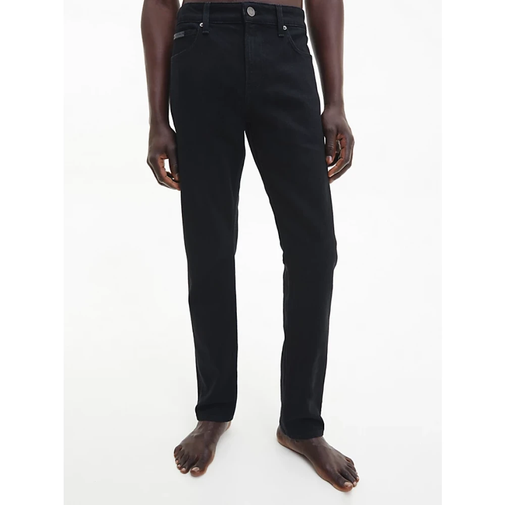 Calvin Klein Moderne Slim-fit Jeans Black Heren
