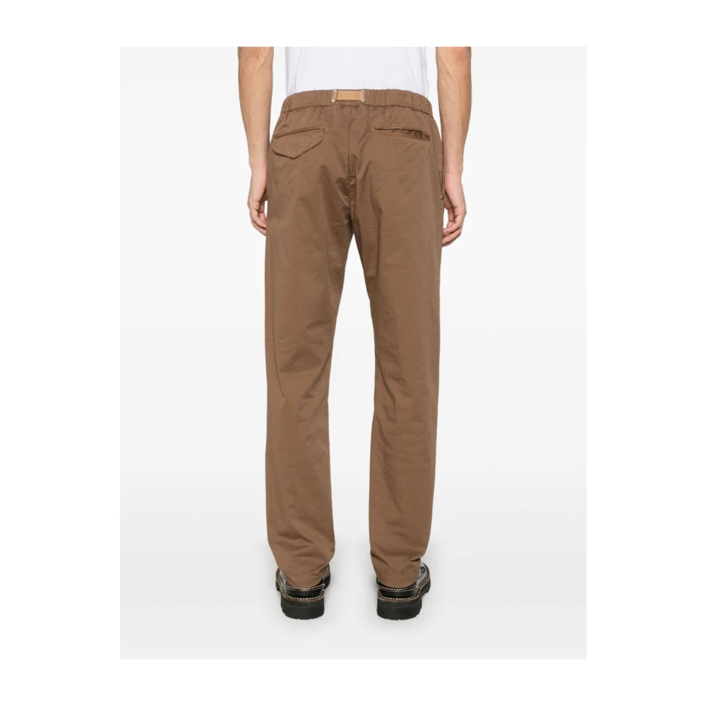 White Sand Bruine Broek met Trekkoord en Zakken Brown Heren