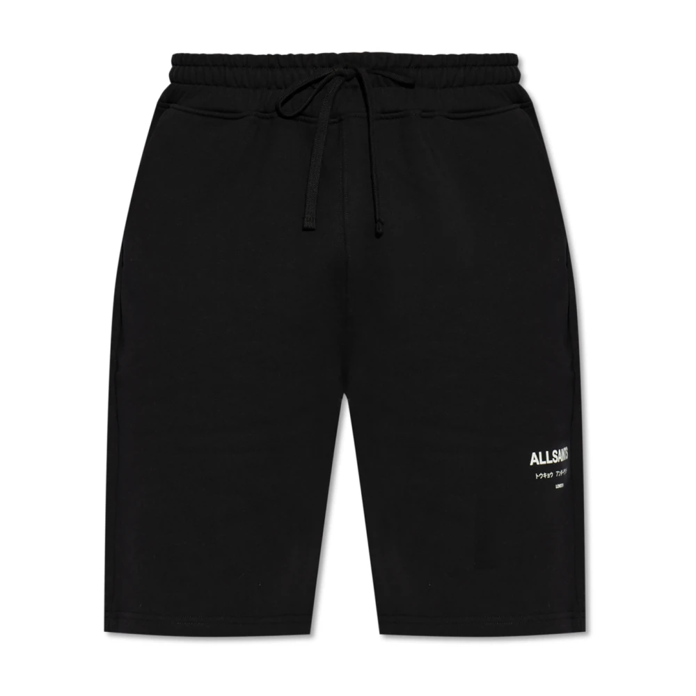 AllSaints Underground Shorts Black Heren