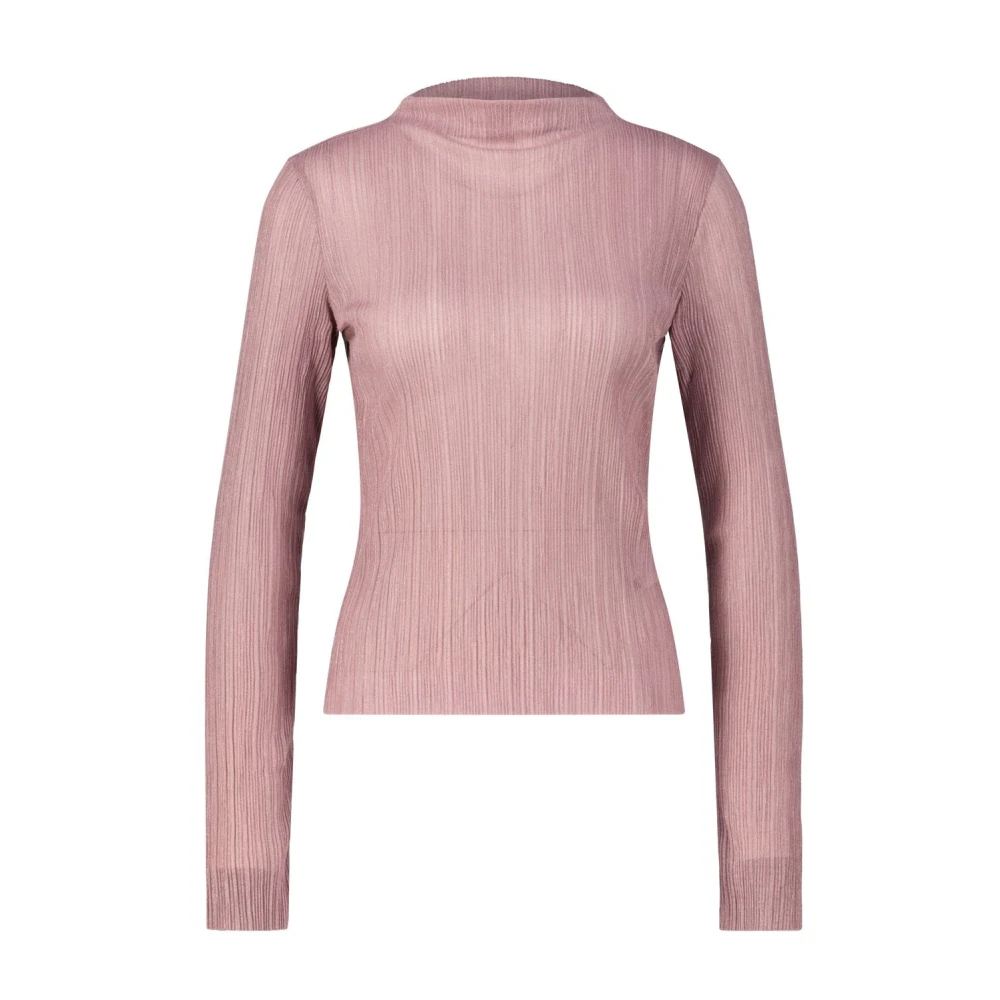 Hugo Boss Skinande Veckad Skjorta Dazriel Pink, Dam