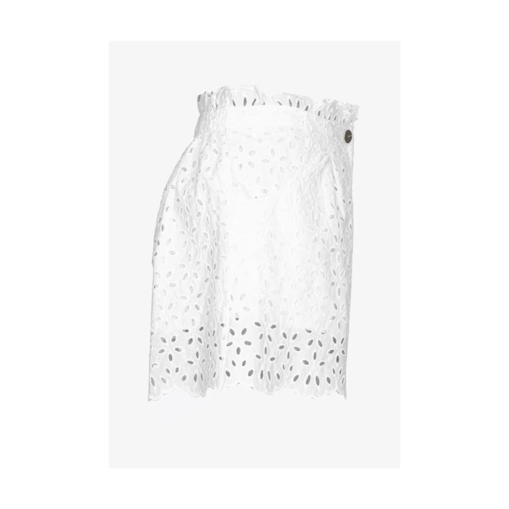 pinko Zon Shorts White Dames