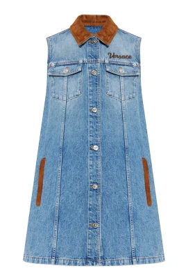 Denim A-Line Dress